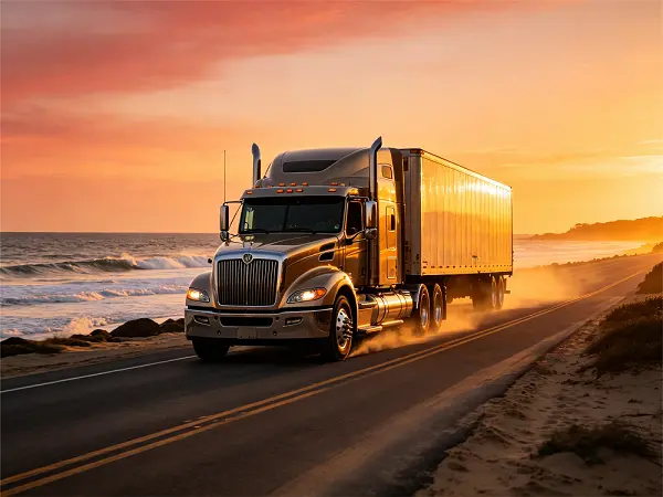 Pegas udara untuk aplikasi truk